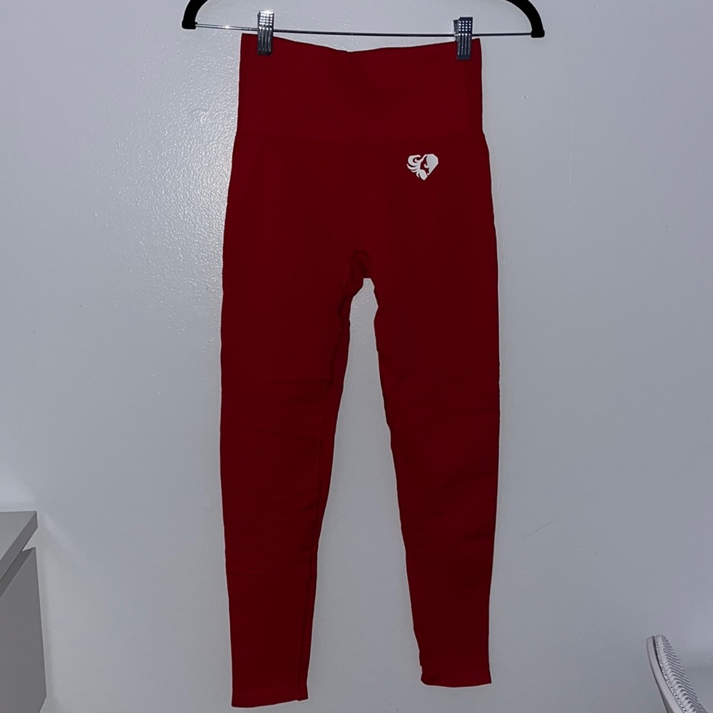 Women’s Best Power Seamless Leggings - Red